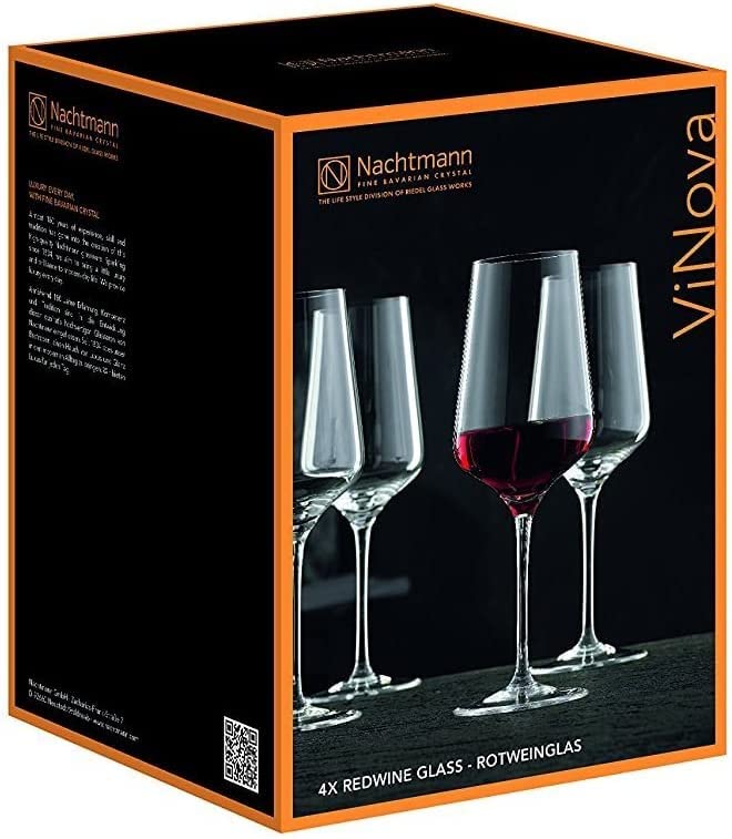 Nachtmann Vinova Redwine Megnum Glass Set'4