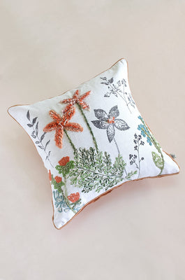 Agha Embroidered Cushion Cover - The Wishing Chair
