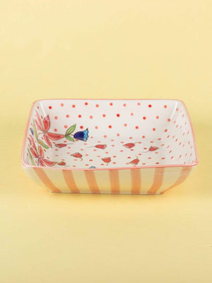 Aiden Handpainted Square Platter - The Wishing Chair