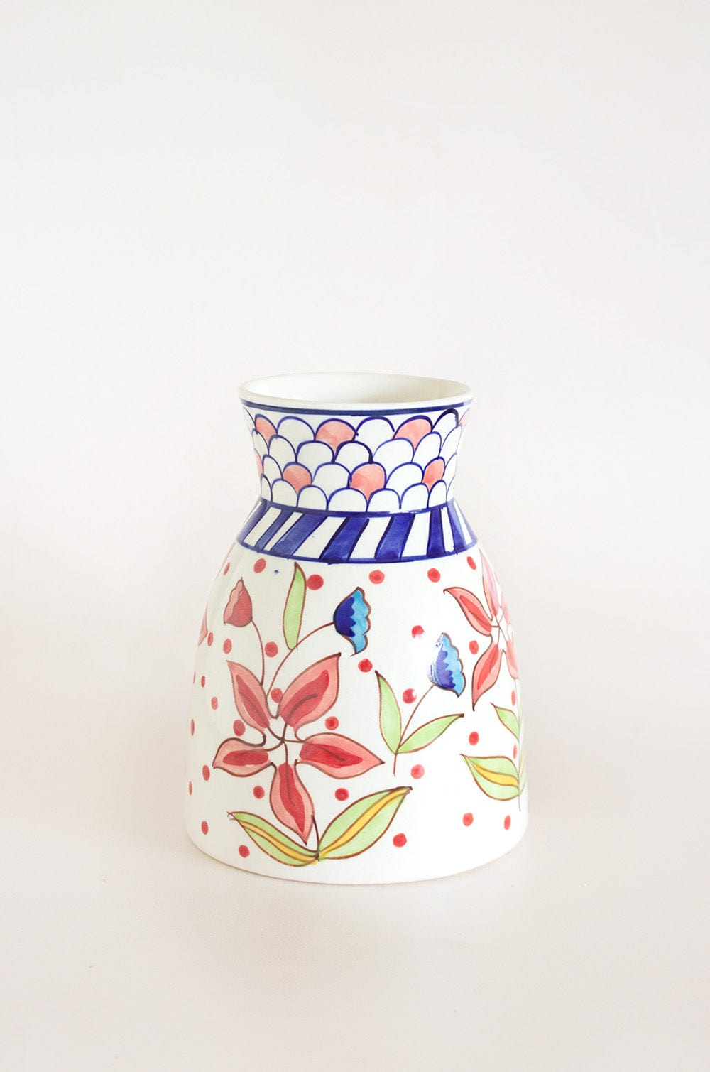 Aiden Handpainted Vase - The Wishing Chair