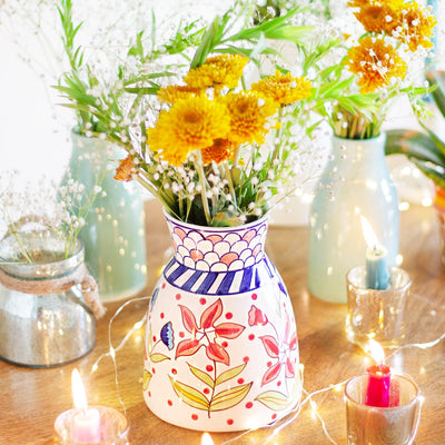 Aiden Handpainted Vase - The Wishing Chair