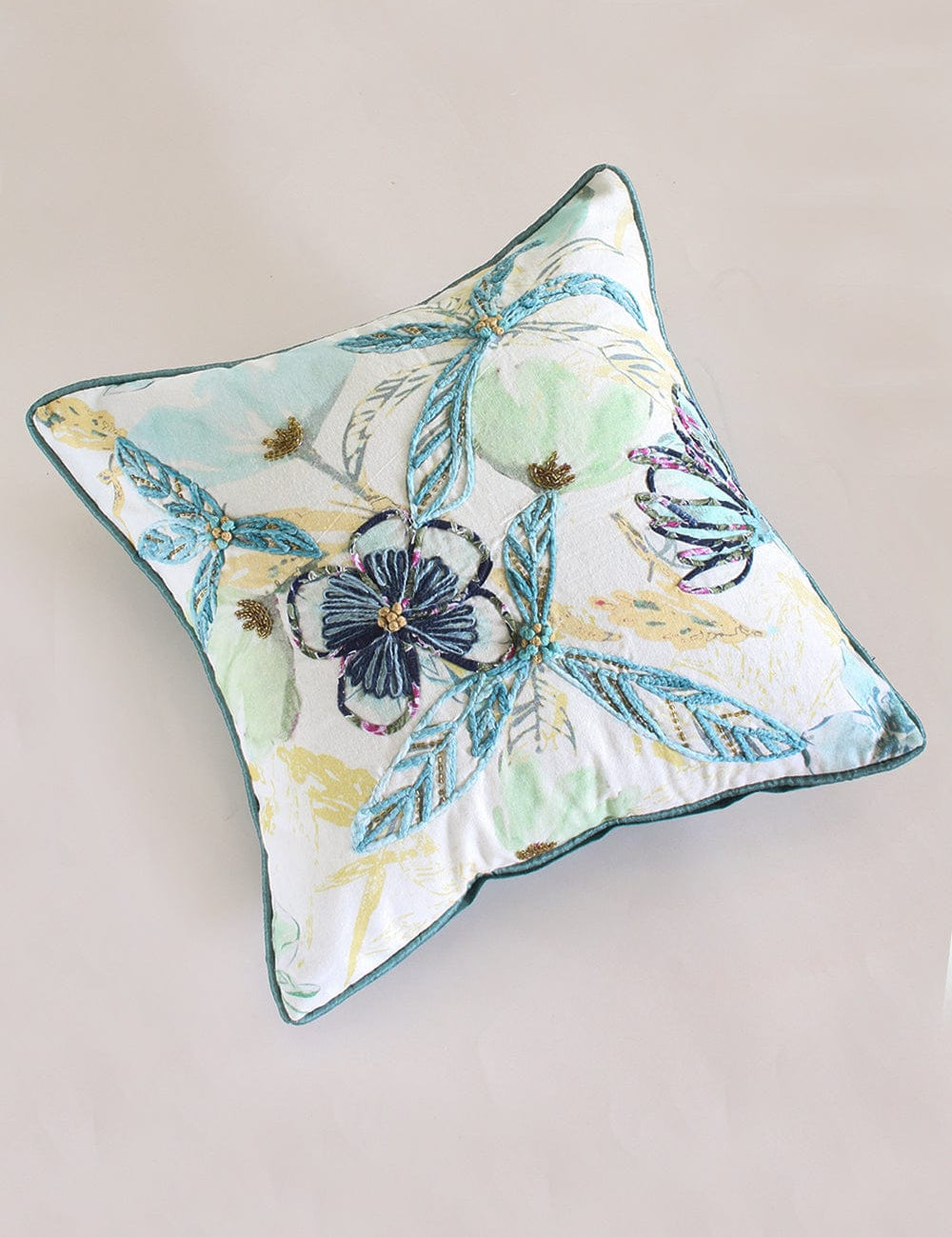 Alana Embroidered Cushion Cover - The Wishing Chair