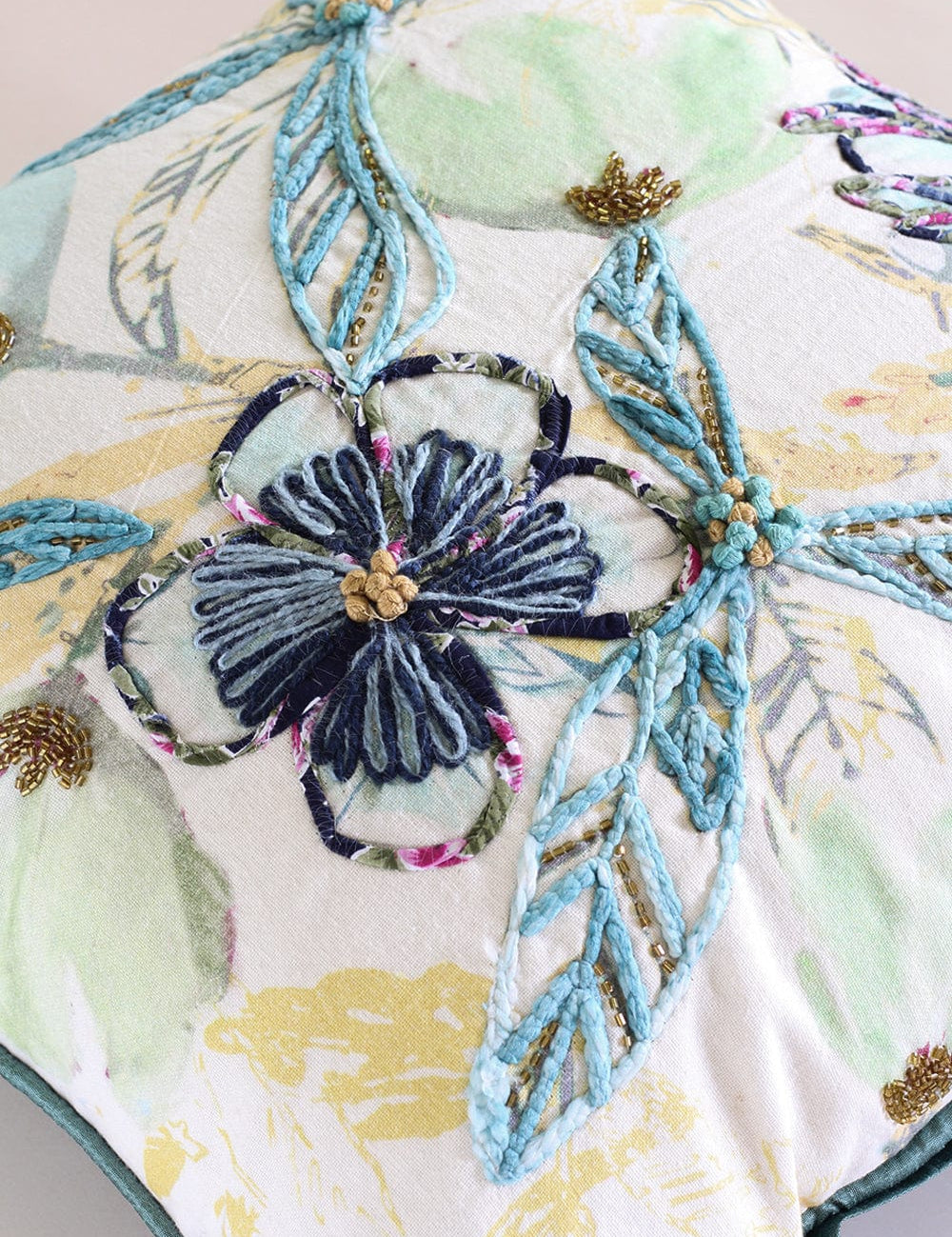 Alana Embroidered Cushion Cover - The Wishing Chair