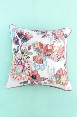 Alice Embroidered Cushion Cover - The Wishing Chair