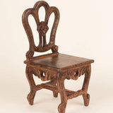 Alice Mini Chair Handcrafted Wooden Wall Shelf - The Wishing Chair