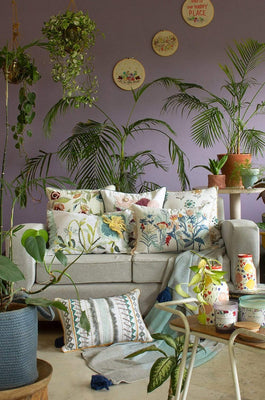 Aliya Embroidered Cushion Cover - The Wishing Chair