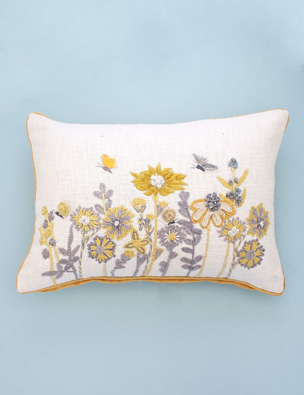 Asa Embroidered Cushion Cover - The Wishing Chair