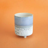 Azure Three Legged Ceramic Planters - Set of 2 - The Wishing Chair