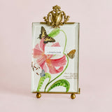 Emblem Metal Brass Photo Frame - 4 X 6 inch