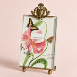 Emblem Metal Brass Photo Frame - 4 X 6 inch