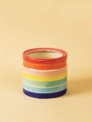 Band Of Color Planter - The Wishing Chair
