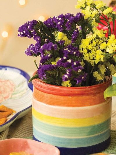Band Of Color Planter - The Wishing Chair