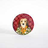 Baron Metal Coasters - Set of 4