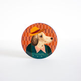 Baron Metal Coasters - Set of 4