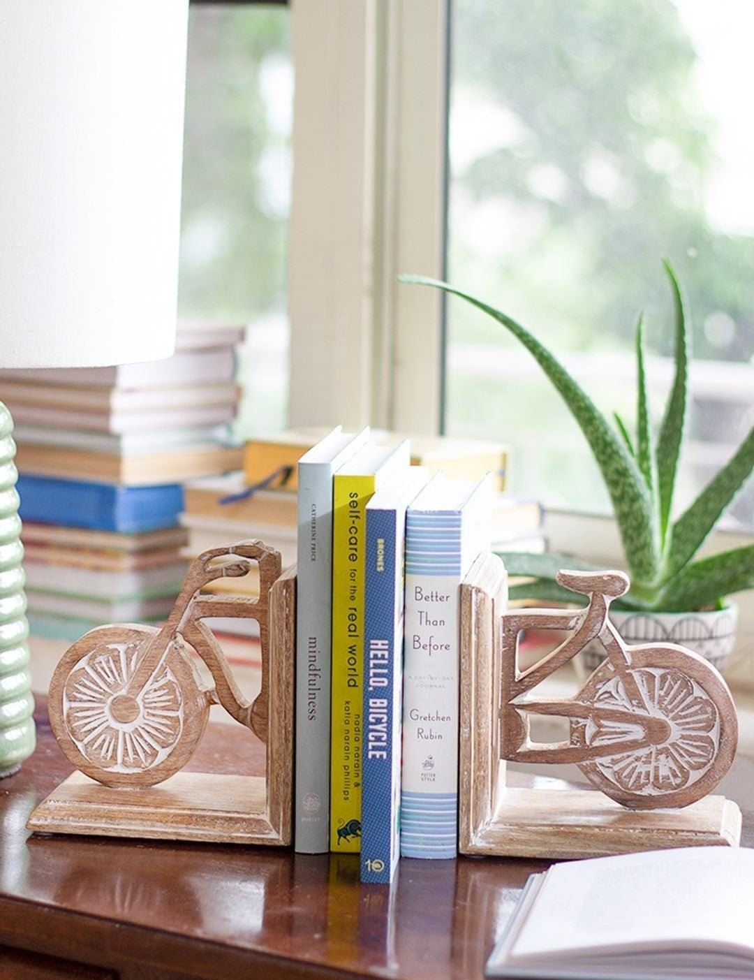 Bicycle Wooden Bookends - The Wishing Chair