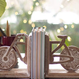 Bicycle Wooden Bookends - The Wishing Chair