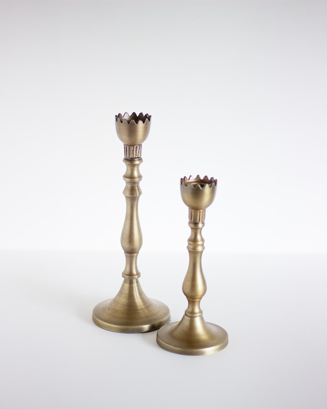Celestial Metal Taper Candle Holder