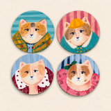 Duchess Metal Coasters - Set of 4