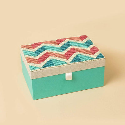 Chevron Jewellry Box - The Wishing Chair