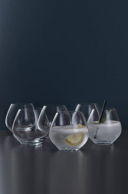 Dartington Crystal Stemless Glass- Set of 6 - The Wishing Chair