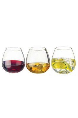 Dartington Crystal WWW Everyday Glass- Set of 3 - The Wishing Chair