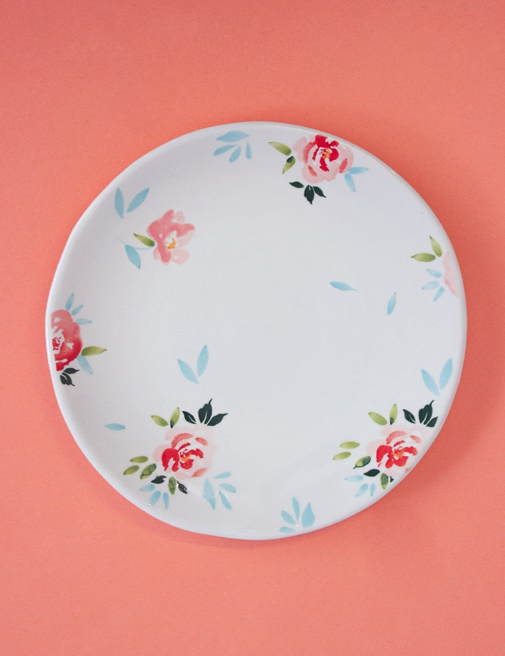 Day Dreams Handpainted Dinner Plates- Set of 4 - The Wishing Chair