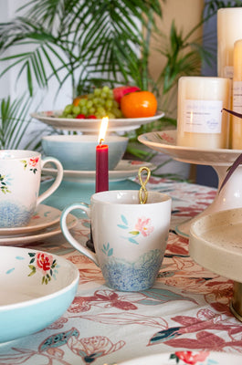 Day Dreams Handpainted Mug - Set of 2 - The Wishing Chair