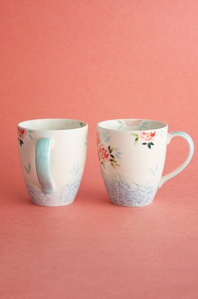 Day Dreams Handpainted Mug - Set of 2 - The Wishing Chair