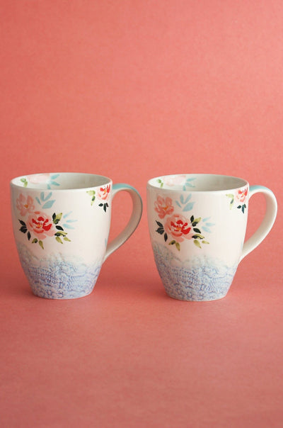 Day Dreams Handpainted Mug - Set of 2 - The Wishing Chair