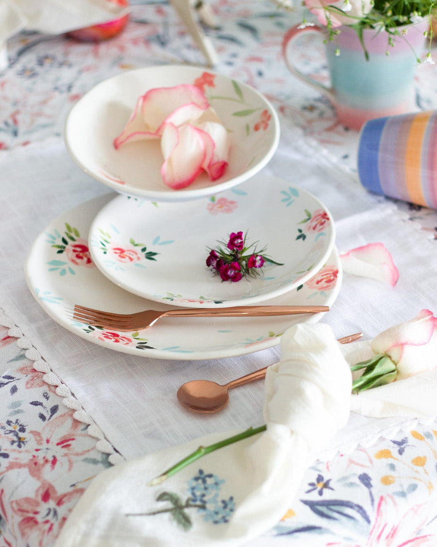 Day Dreams Handpainted Side Plates - Set of 4 - The Wishing Chair