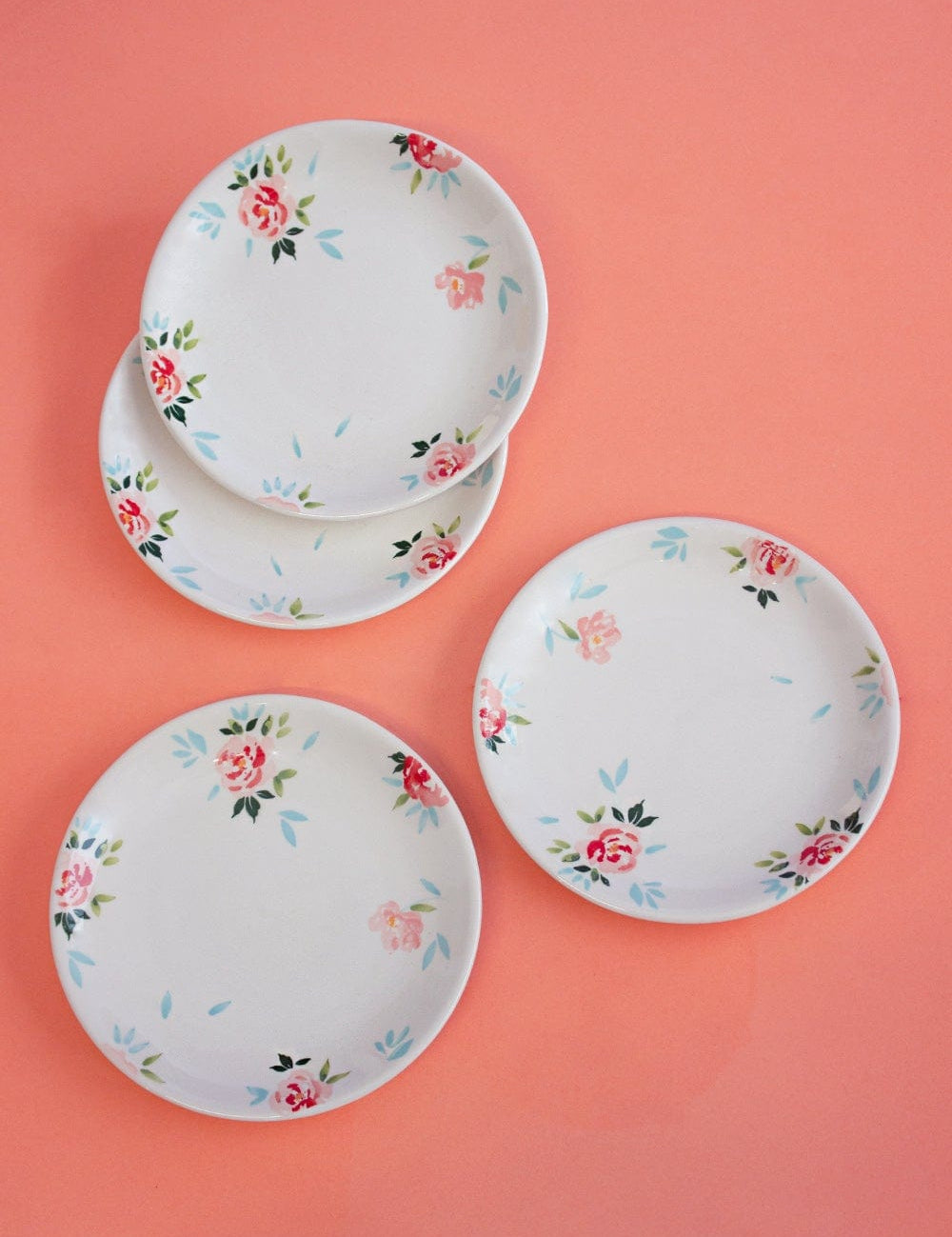 Day Dreams Handpainted Side Plates - Set of 4 - The Wishing Chair