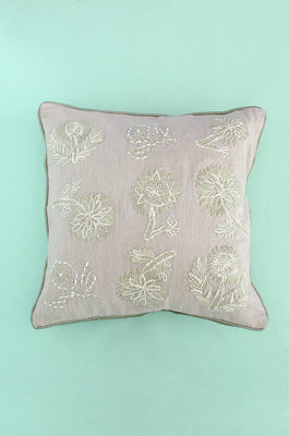 Dew Drops Embroidered Cushion Cover - The Wishing Chair