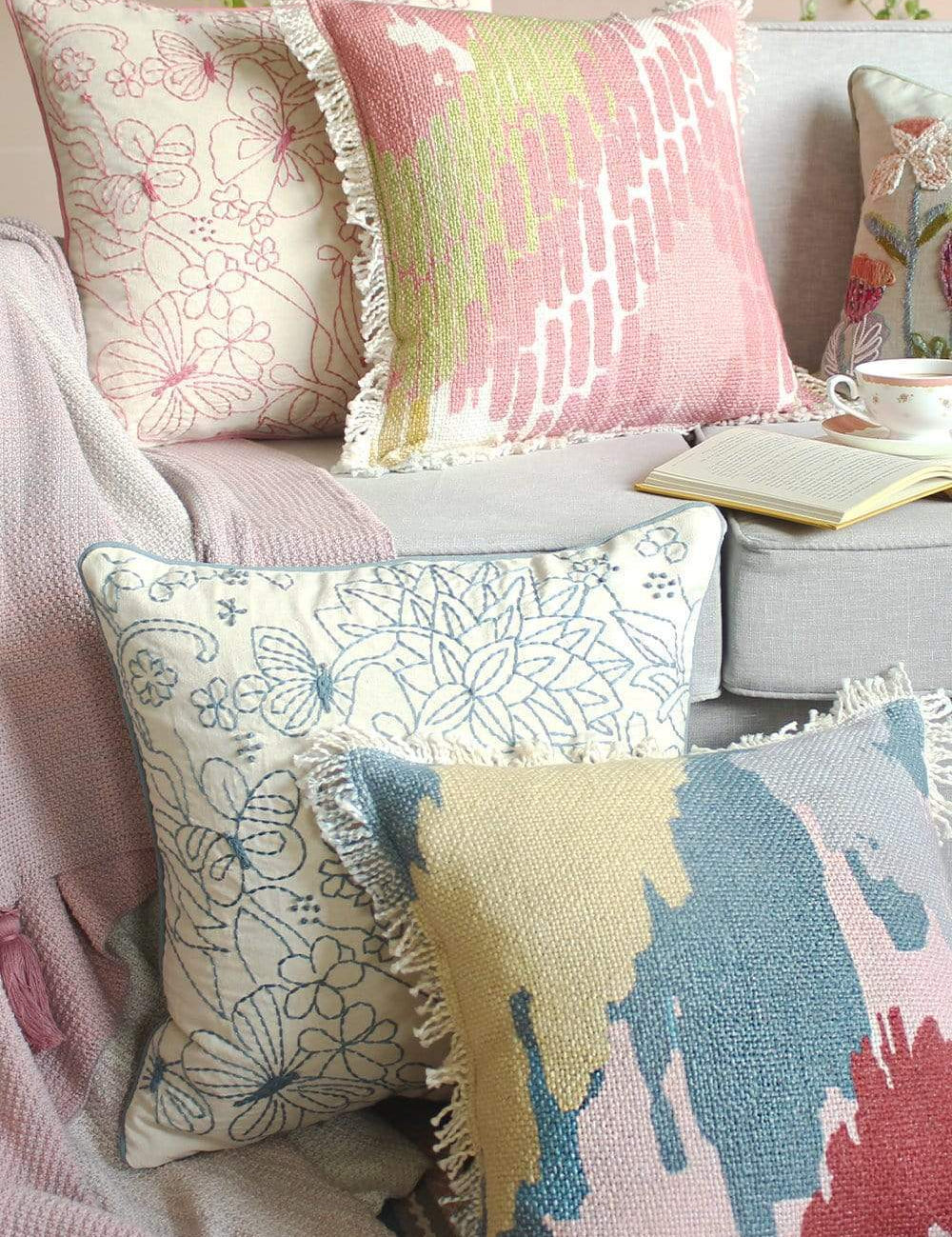 Esmerelda Woven Cushion Cover - The Wishing Chair