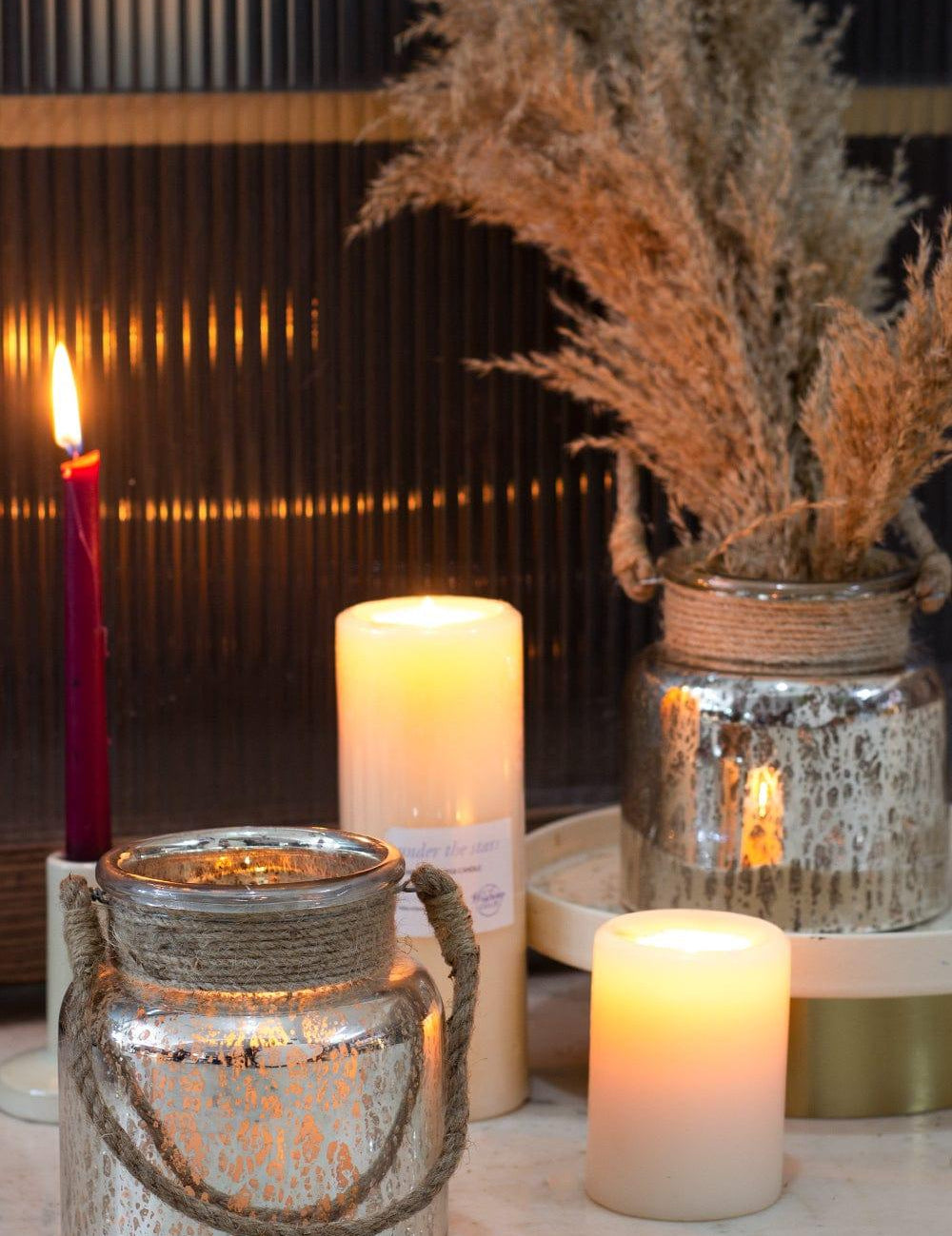 Fairy Dust Glass Canister / Mercury - The Wishing Chair