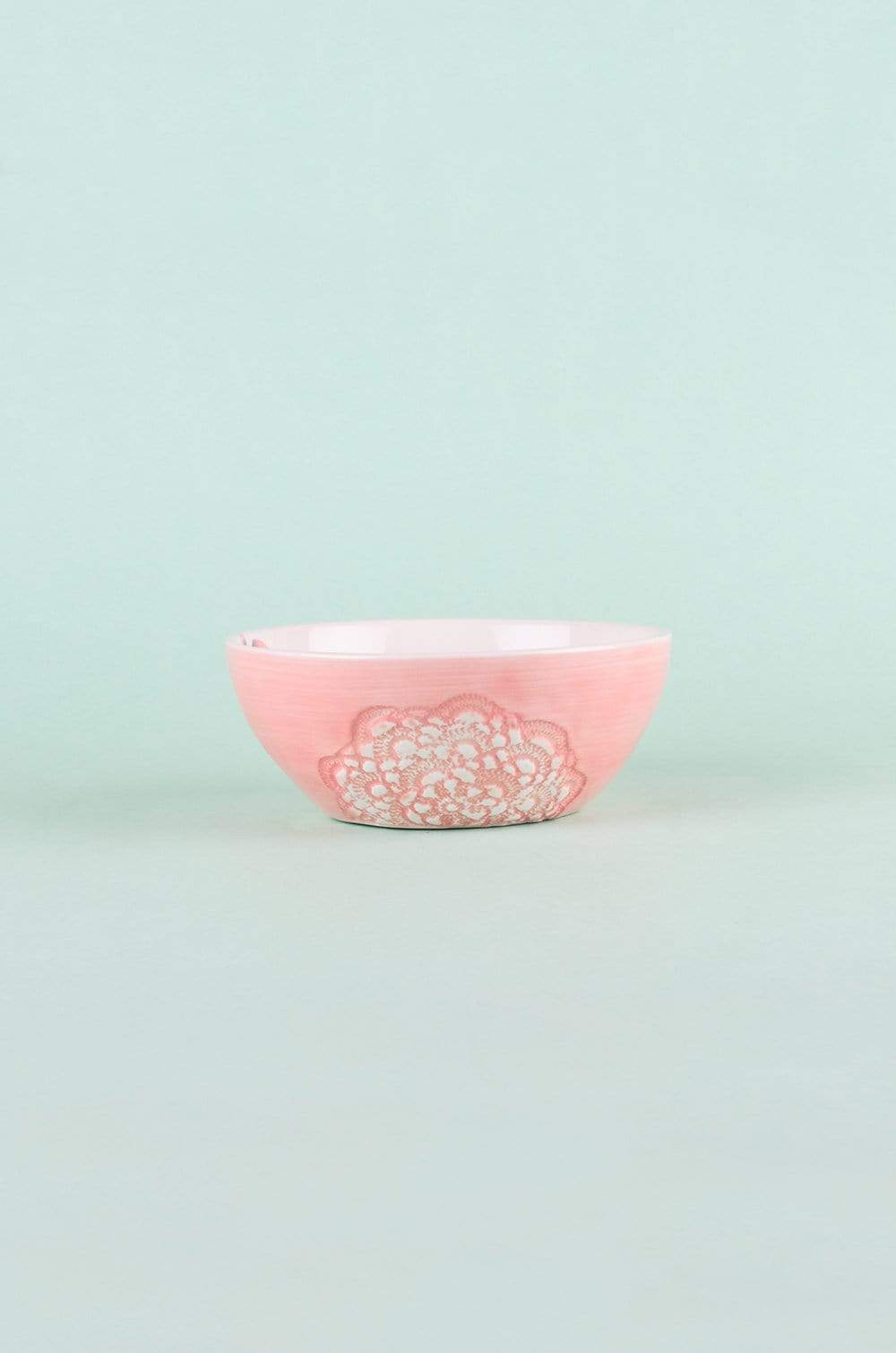 Floral Lace Handpainted Bowl - Set of 2 - The Wishing Chair
