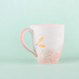 Floral Lace Handpainted Mug - Set of 2 - The Wishing Chair
