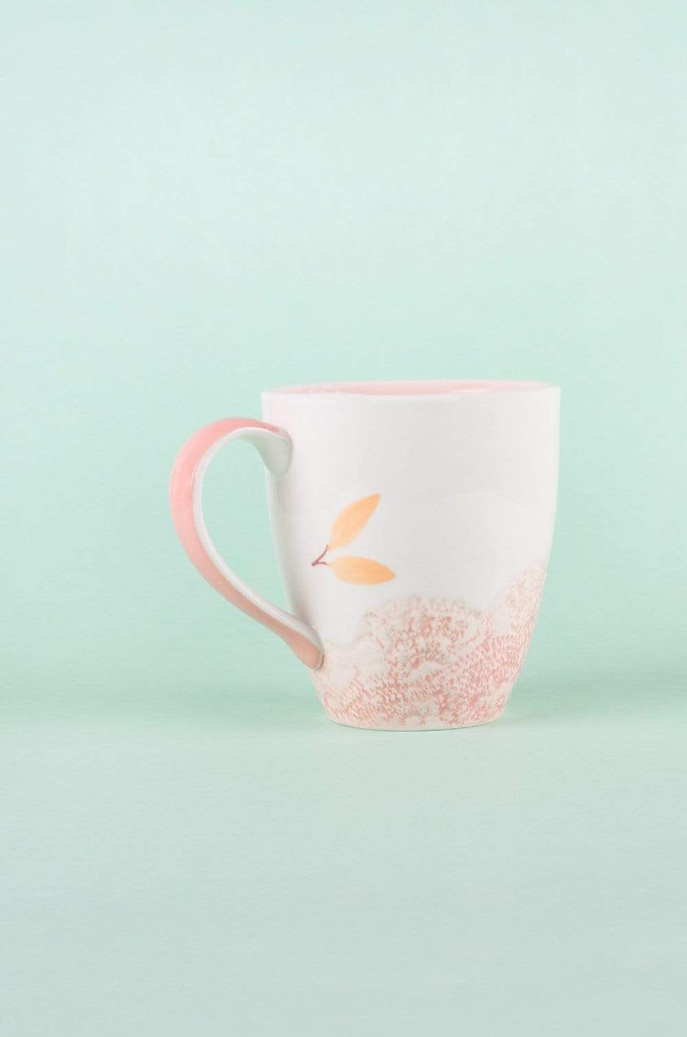 Floral Lace Handpainted Mug - Set of 2 - The Wishing Chair