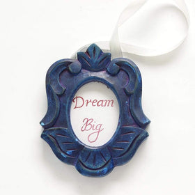 Fluer De Lis Photoframe / Navy - The Wishing Chair