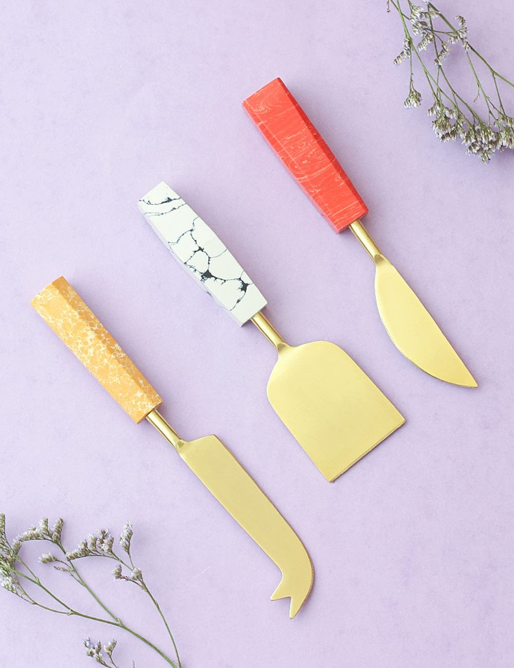 Follow the Sun Cheese Knives Set of 3 - The Wishing Chair