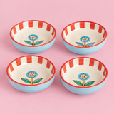 Eden Handpainted Nut Bowl - Set of 4