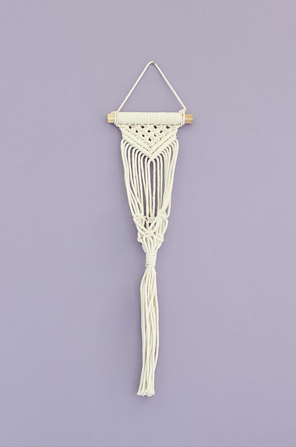 Glow Green Macrame Knotted Planter Hanging - The Wishing Chair