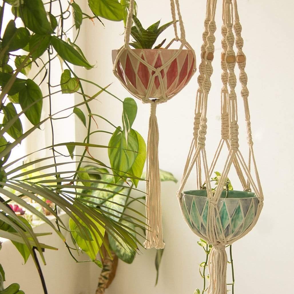 Harlequin Planter - Mint - The Wishing Chair