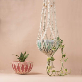 Harlequin Planter - Red - The Wishing Chair