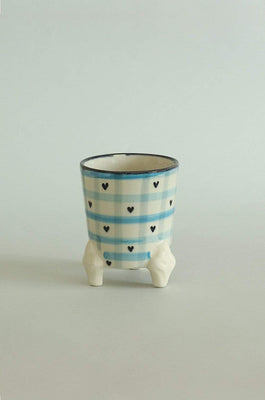 Hearts Handpainted Pen Stand - The Wishing Chair