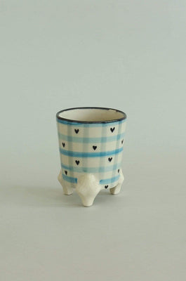 Hearts Handpainted Pen Stand - The Wishing Chair