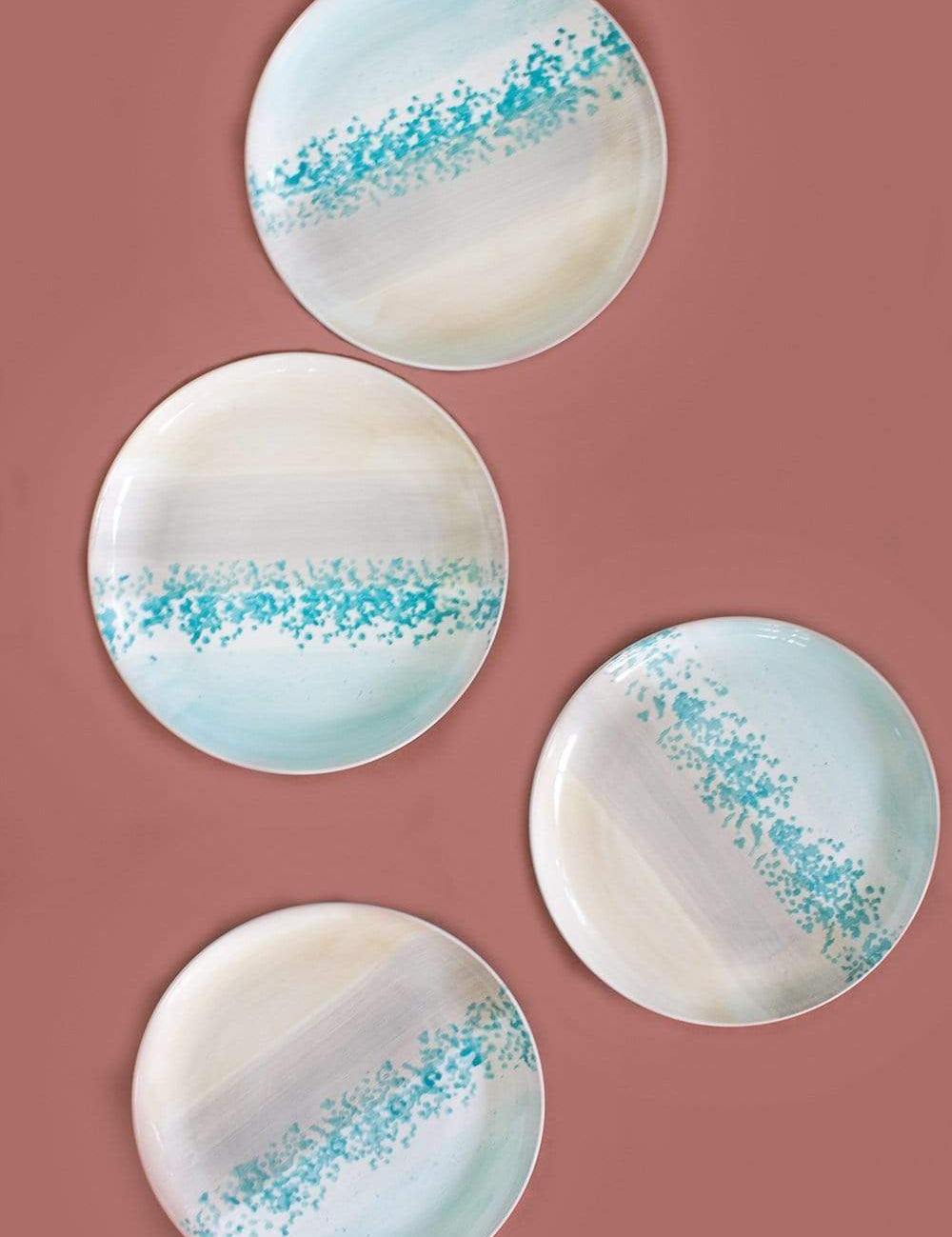 Herman Handpainted Dessert Plate - Set of 4 - The Wishing Chair
