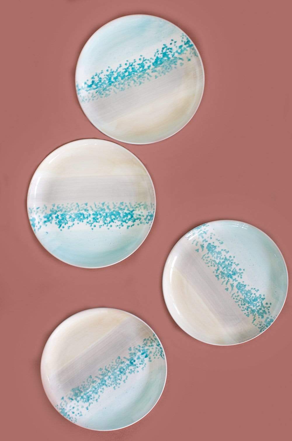 Herman Handpainted Dessert Plate - Set of 4 - The Wishing Chair