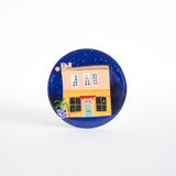 High Street Metal Coasters - Set of 4