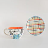 His and Her Morning Teacups and Saucers - The Wishing Chair