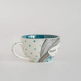 His and Her Morning Teacups and Saucers - The Wishing Chair